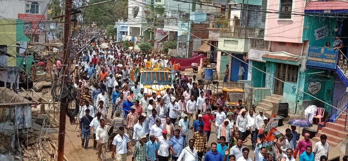 Dr.Tirupati Panigrahi during nomination.